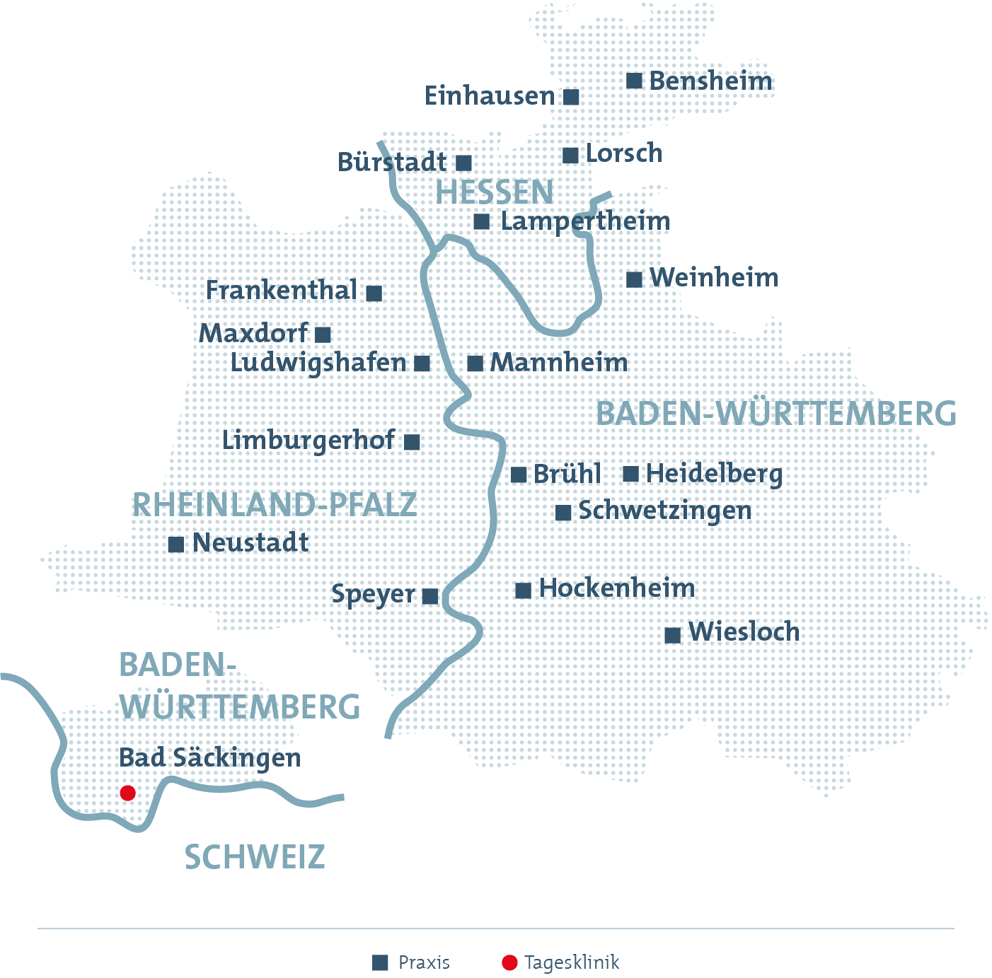 ze:ro-Praxen in der Region
